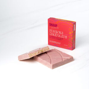 Fukuoka Chocolate – Strawberry Lotus Cheesecake Filled (90g)