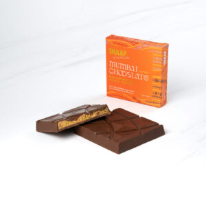 Mumbai Chocolate – Kaju & Saffron Filled (90g)